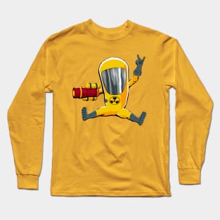 Gary the Hazmat Scientist Long Sleeve T-Shirt